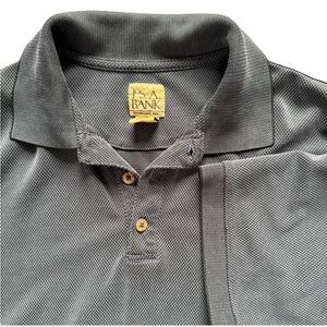 Jos A Bank Men’s Short Sleeve Polo Soft Modal Cotton Blend Charcoal Size L